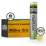 Science In Sport SIS GO Hydro Tablets  (8 TUBES) Pineapple and Mango