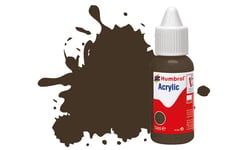 Humbrol No.10 Service Brown - Gloss Acrylic Paint 14ml DB0010