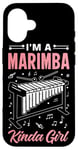 iPhone 16 Funny Marimba Instrument Pun for a Marimba Player Case