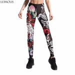 Ladies Dragon Japan Warrior 3d Print Gothic Plus Size Leggings Yoga Party Work