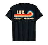 LUZ Name Personalized Funny Retro Vintage Birthday T-Shirt