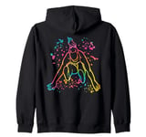 Long Jumper Colorsplash Long Jumping Kids Long Jump Zip Hoodie