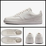 UK 14 EUR 49.5 US 15 ~ Nike Court Vision Low ~ HF1741-001 Phantom, Summit White