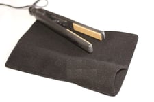 Heat Proof Travel Mat Straightners Black for use with Cloud 9, GHD and others