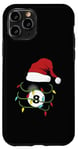 Coque pour iPhone 11 Pro Bowling de Noël assorti pour la famille