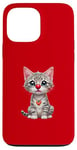 iPhone 13 Pro Max Red Cat Nose Funny Day 2024 Red Cat Nose Cat Kids Girls Case