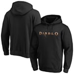 Diablo Men's Fanatics Hoodie (Size S) Black Game Logo Graphic Hoodie - New