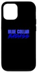 Coque pour iPhone 14 COL BLEU BADASS Robuste Résilient Confiant Fier