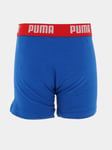 Sous Vêtement Boxer Puma Puma Boys Everyday Logo Print Boxers 2p Bleu Moyen 122/128