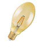 Lyspære Osram Vintage 1906 Led Oval Gull 824 E27 4W