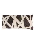 Missoni Home - Nastri Cushion 30 x 60 cm 601 Black/White - Prydnadskuddar och kuddfodral - Svart