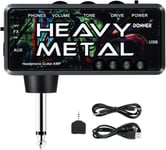 Donner Guitar Headphone Amp Heavy Metal USB Rechargeable Mini Pocket Headphone A