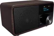 Sangean DDR-7 Dark Wood DAB+/FM-RDS/AUX-in/Bluetooth Wooden Radio