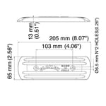 GLOMEX Dynaplate 205X64Mm