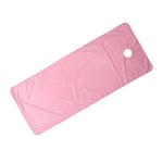 Beauty Salon Bedspread Hot And Thickened Short Pink Plush