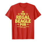 Retro Regal Beagle Pub Three's Company Vintage Sitcom T-Shirt