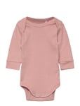 Little B Baby Body Long Sleeve Cotton Rosa