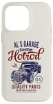 Coque pour iPhone 14 Pro Max Al's Hotrod Garage Classic Car Custom Al Design