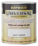 Rust-Oleum Universal All-Surface Matt Paint 750ml - White