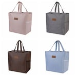 2/4PCS Large Thermal Cooler Lunch Box Food Storage Lunch Bag Picnic Bags Tote