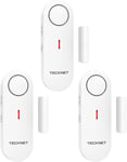 Door Alarm Sensor 2-in-1, Wireless Window Alarm & Chime, 3 PCS Home Security