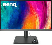 PD2706U Moniteur 27 Pouces 4K, 90 W USB-C, UHD, P3, sRGB, Rec.709, DisplayHDR 400, IPS, Technologie AQCOLOR, Calibré en Usine