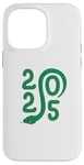 Coque pour iPhone 14 Pro Max Bonne année chinoise - Symbole serpent vert Nouvel An 2025