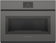 Fisher & Paykel Series 9 60cm 23 Function Combination Steam Oven Grey Glass