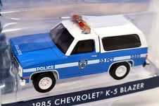 Greenlight 1/64 Chevrolet K-5 Blazer 1985 Police NYPD Diecast Model Car