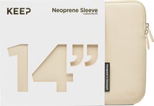 KEEP 14   neopren sleeve til bærbar computer (Måneskin)