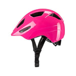 KED Dyno Casque de vélo Enfants Jeunes, Rose Ciel Brillant, S (48-52cm)