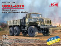 ICM 72708 1/72 URAL-4320, Military Camion Of The Armed Forces Of Ukraine