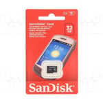 Carte mémoire SanDisk 32 Go MicroSDHC Classe 4