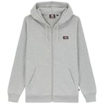 Sweat-shirt Dickies  Pull Oakport Zip Homme Grey