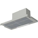 Hotte Téléscopique - AEG - DPE5960M - Inox - 3 Vitesses + Intensif - Éclairage LED