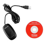 PC Gaming Adaptateur sans fil récepteur USB pour Microsoft XBOX 360 pour Windows XP - 7-8-10