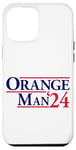 Coque pour iPhone 14 Plus Orange Man Funny Trump