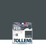 Peinture extérieure fer Tollens brillant gris anthracite 500ml