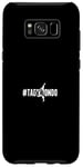 Coque pour Galaxy S8+ Silhouette de Taekwondo #Taekwondo Fighter