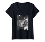 Womens New Kids On The Block Boy Band Magic Summer Tour V-Neck T-Shirt