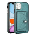 Yhteensopiva Iphone 12 Case Premium Pu -nahkaisen lompakkosuojan kanssa, jossa on korttipidike