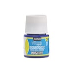 PEBEO 112036 - Transparent Glass Paint Vitrea 160°C - Azure - 45 ML