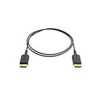 Kabel HDMI-HDMI Extra Tunn 80cm