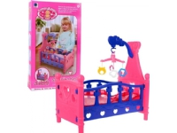 Docksäng för barn 3+ Färgglad karusell + Sängkläder för dockor + Lekhus