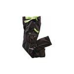 Terrax Workwear - Pantalon en Softshell Workwear taille 50 noir/limette 100 % pes