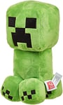 Mattel Minecraft peluche Creeper 20 cm, jouet à collectionner pour fans du jeu vidéo et enfants dès 3 ans, HBN40