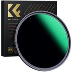 K&F Concept Filtre ND1000 105mm 10 f-Stops Nano-X Filter Gris Neutre HD Super Mince Multicouches pour Objectif Appareil Photo