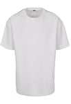 Urban Classics Men's Oversized Waffle Tee T-Shirt, White (White 00220), Large