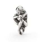 Trollbeads Collection d'hiver : sons d'harmonie et d'amour, taille unique, Argent sterling Or jaune, Pas de gemme