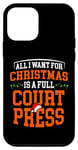 Coque pour iPhone 12 mini Costume de Noël Amour Joueur de Basket-Ball Jeu de